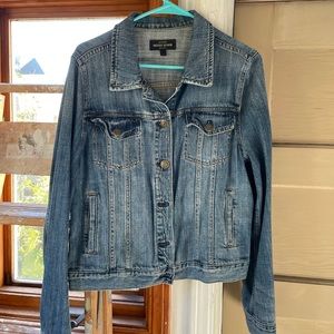 JCrew Cropped Denim Jacket
